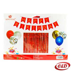 Balon set; Happy Birthday