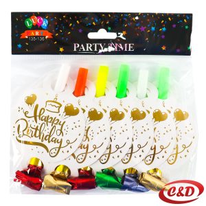 Party trube; Happy Birthday; 6/1