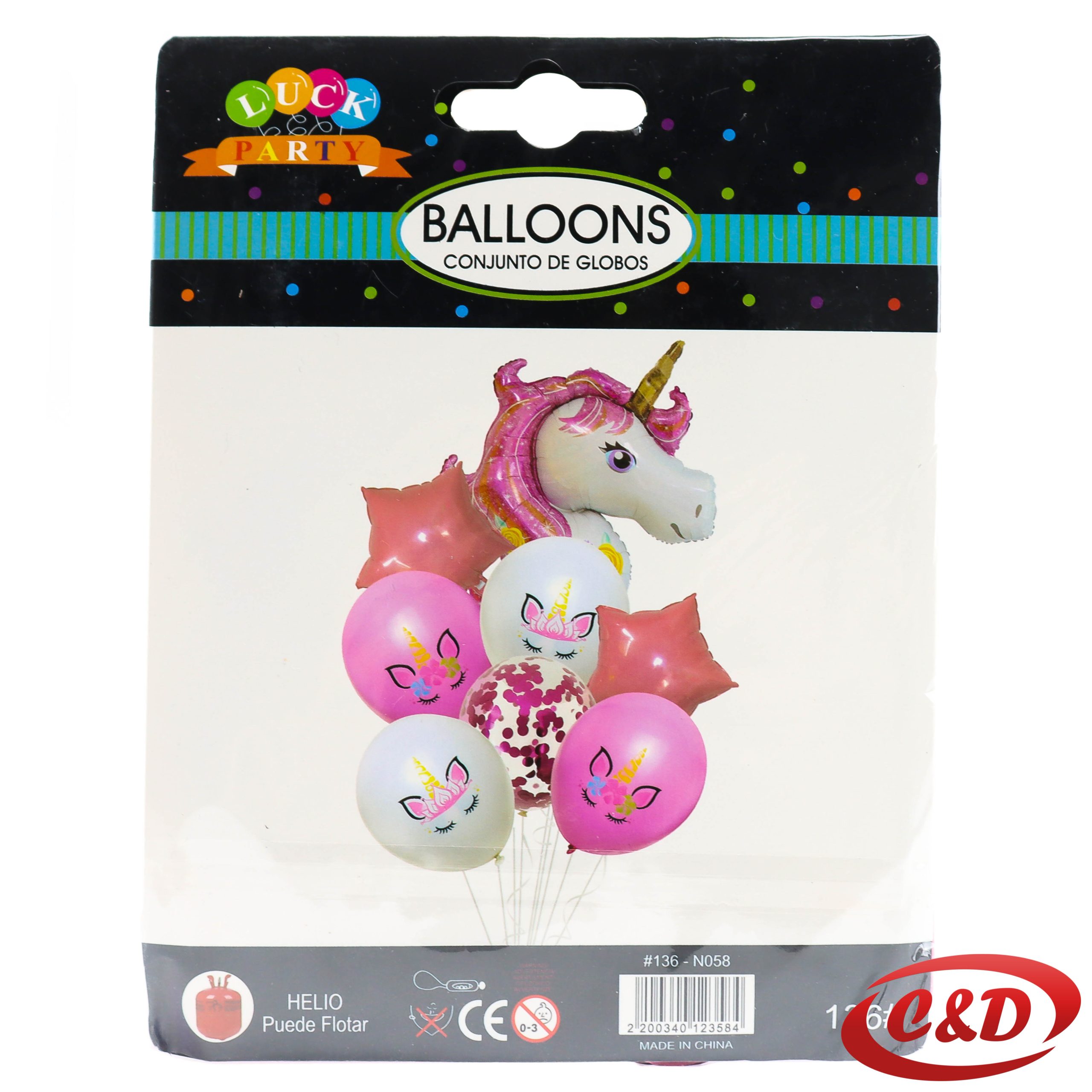Balon set; Unicorn