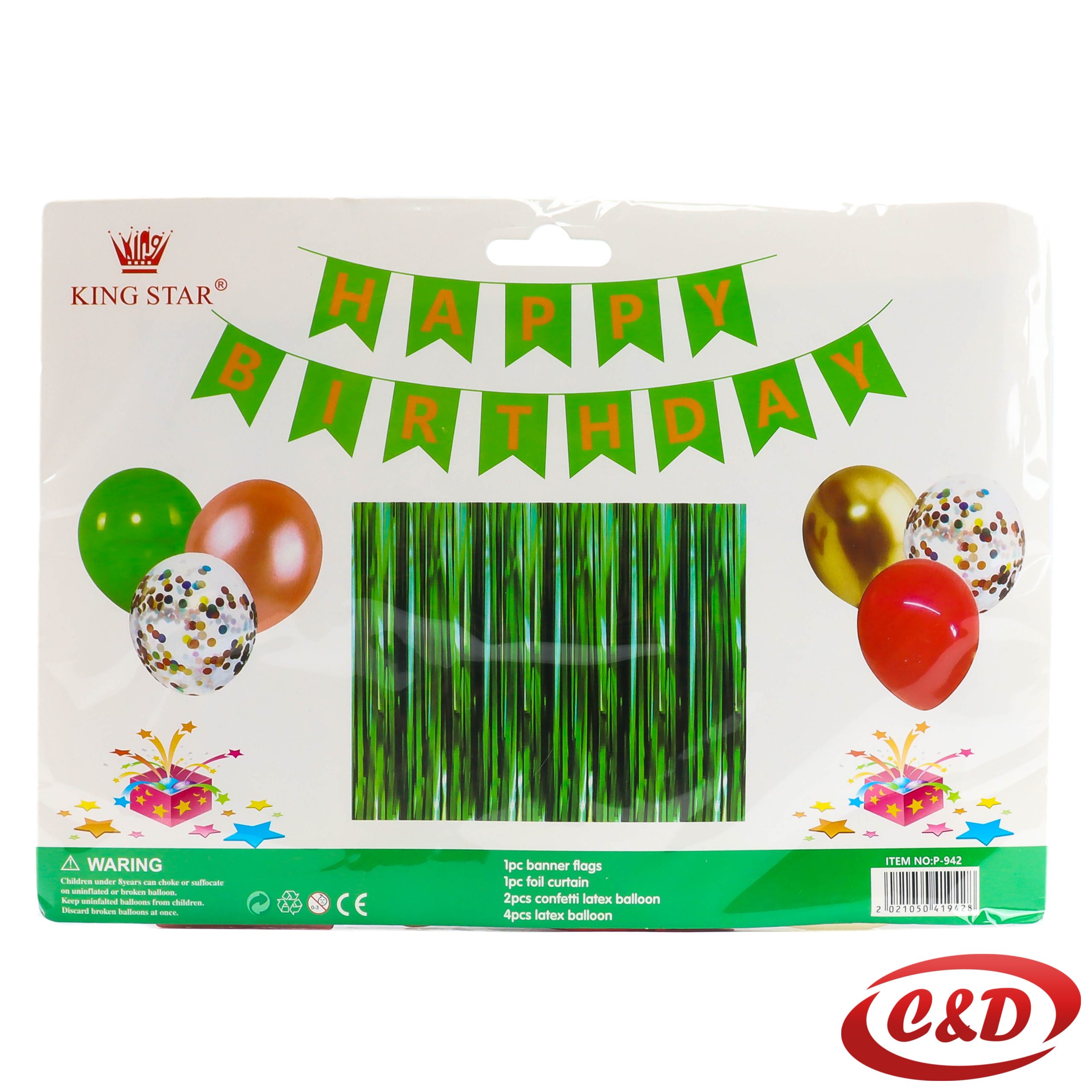 Balon set; Happy birthday