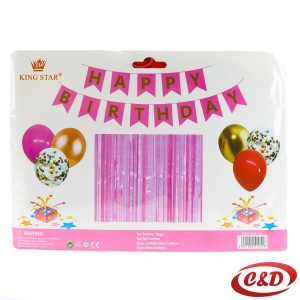 Balon set; Happy birthday