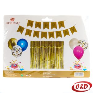 Balon set; Happy birthday