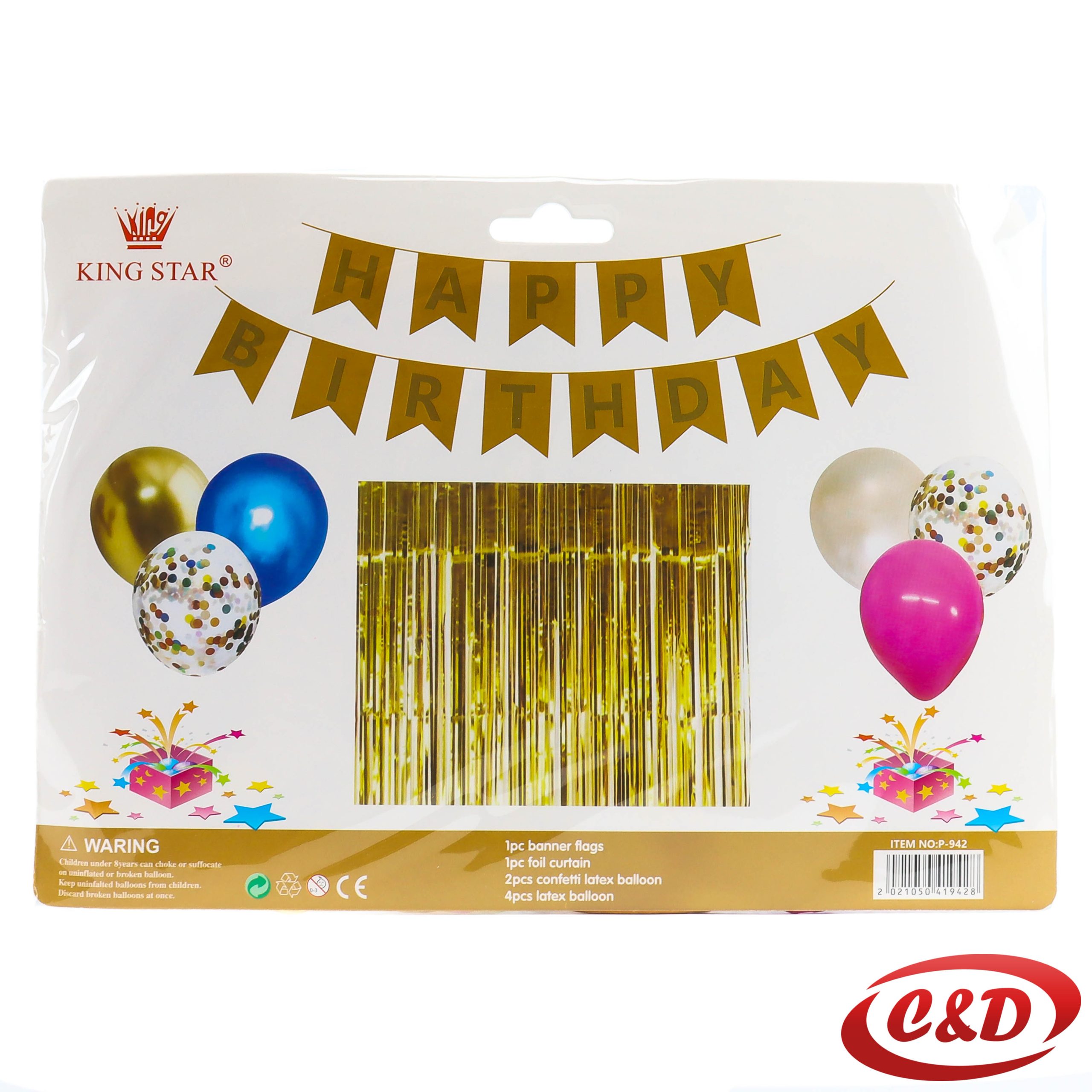 Balon set; Happy birthday