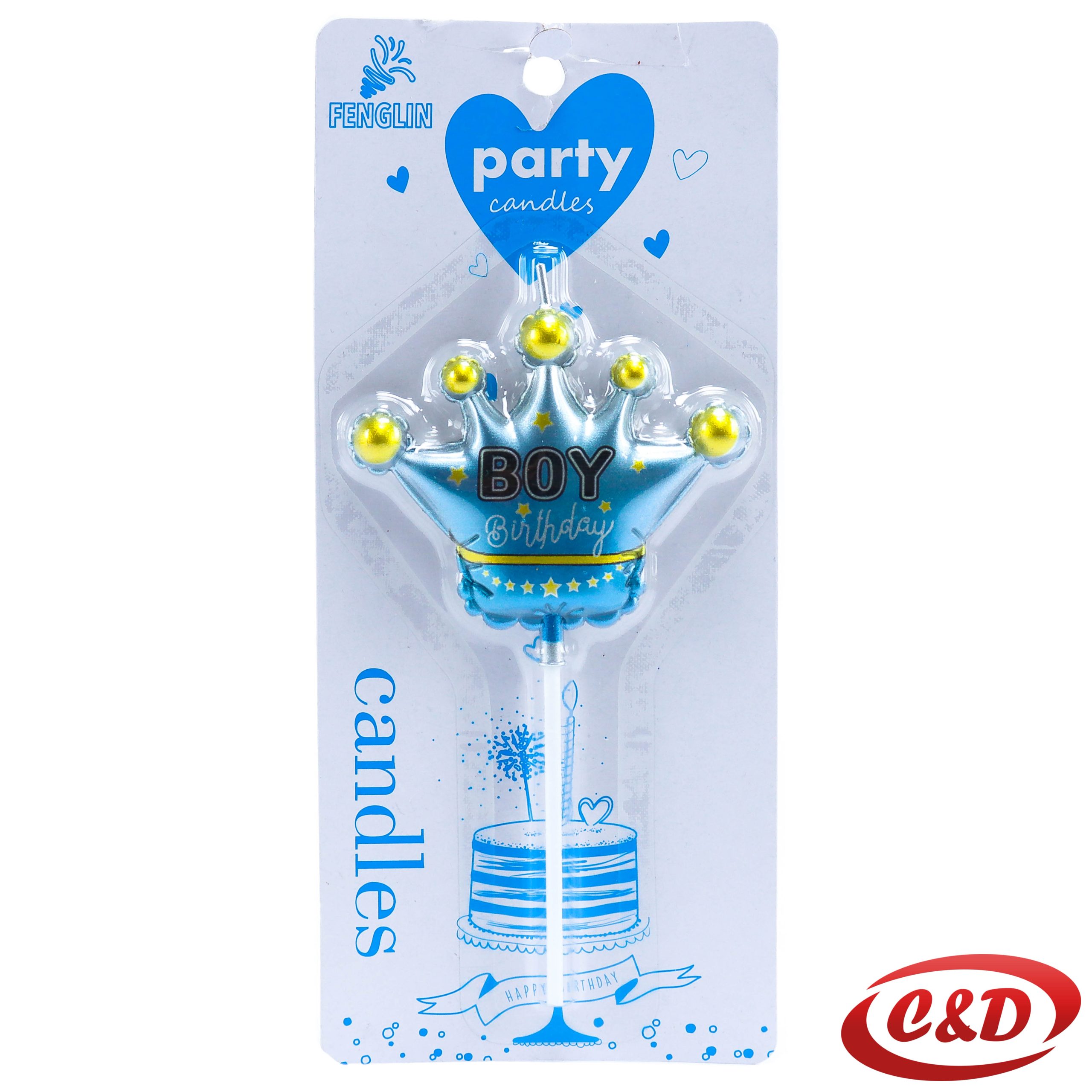 Svijeća; Boy birthday