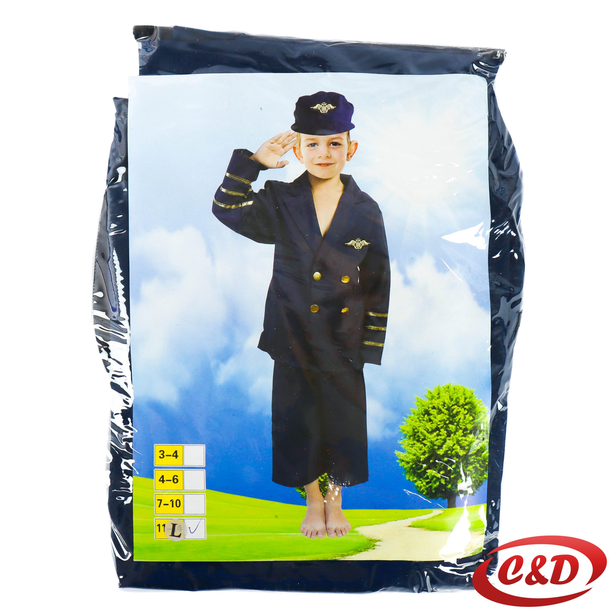 Dječji kostim kapetan za maskenbal