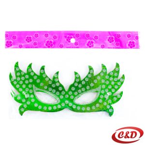 Jednobojna maska za maskenbal