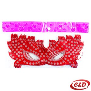 Jednobojna maska za maskenbal