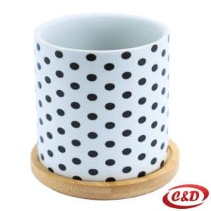 Keramička vaza; Ø8cm
