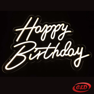 Svjetleći natpis; Happy Birthday