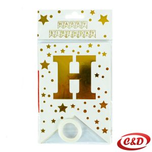 Natpis; Happy Birthday