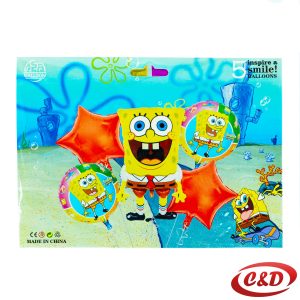 Balon set; Sponge Bob