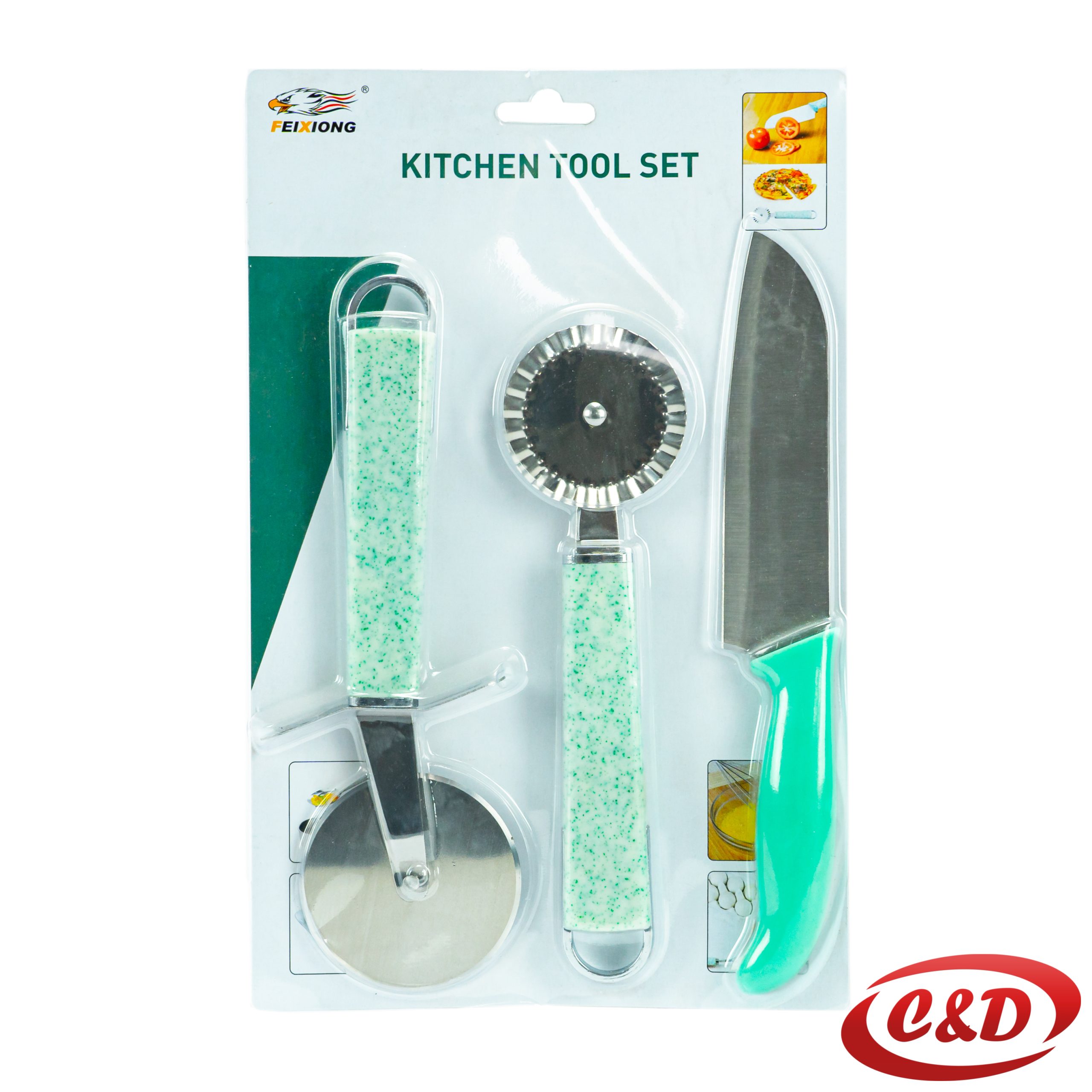 Kuhinjski set noževa; 3/1