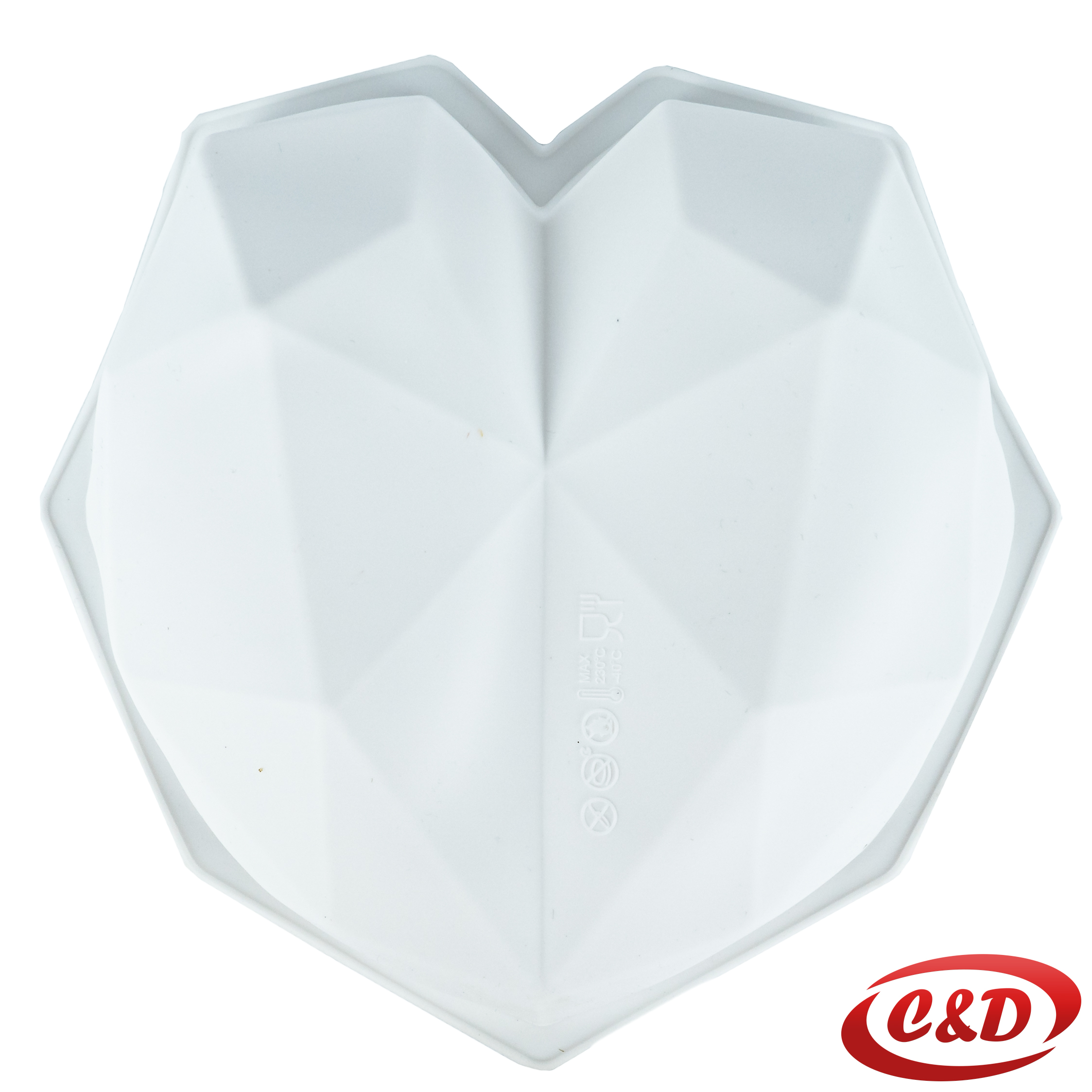 Silikonski kalup; Srce