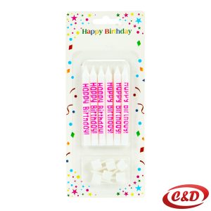 Svijeća; Happy Birthday; 6/1