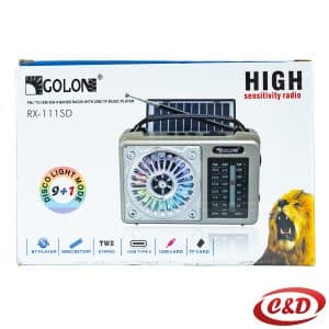 Tranzistor Golon RX-111SD, solar