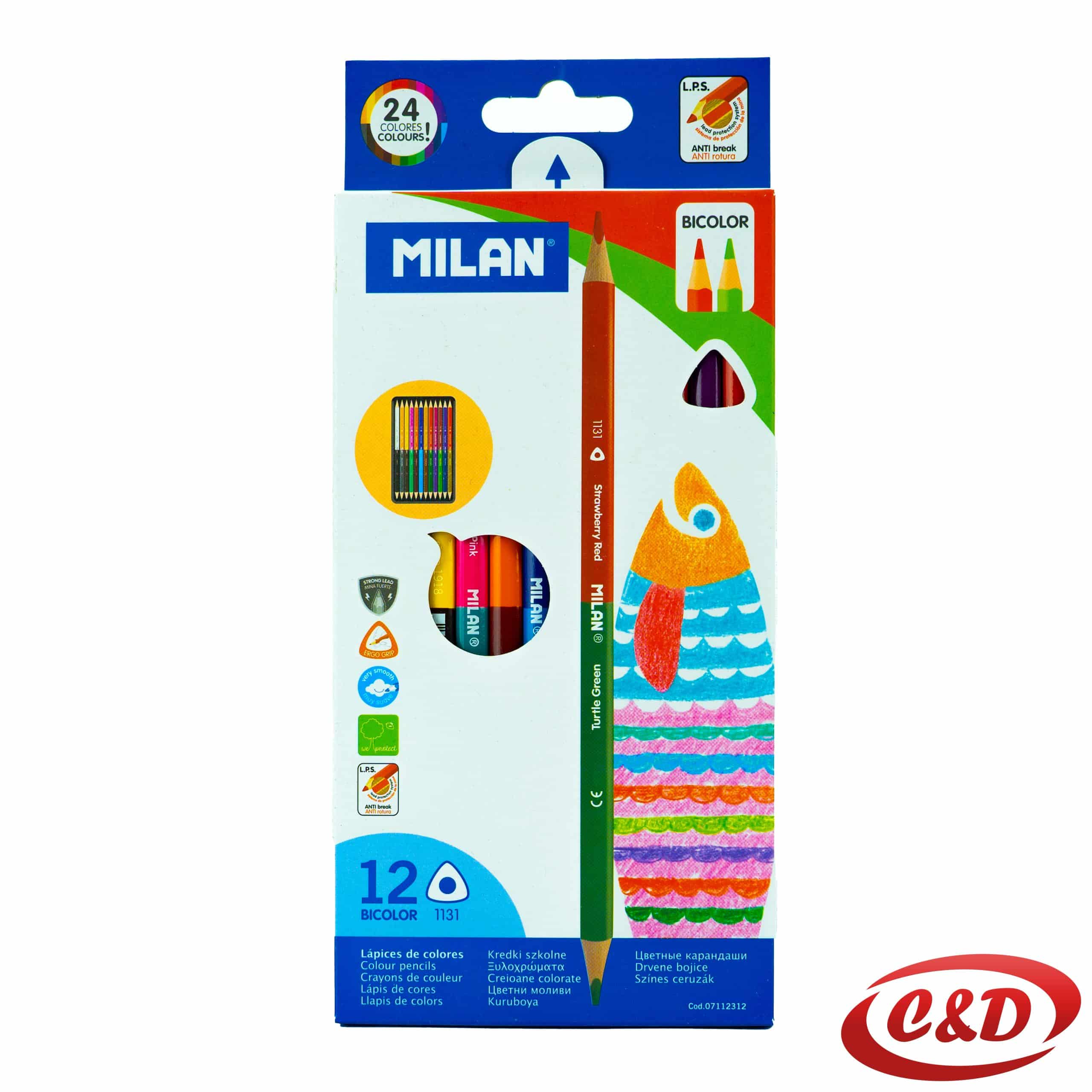 Drvene bojice; Milan; 24/1