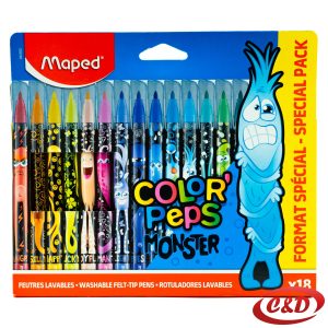 Flomasteri; Maped; 18/1; Monster