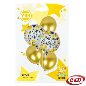 Balon set; Happy Birthday