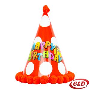 Party kapica; Happy Birthday; 1 komad