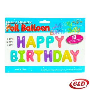 Balon set; Happy Birthday