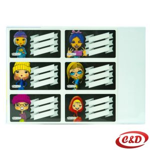 Naljepnice za knjige i raspored