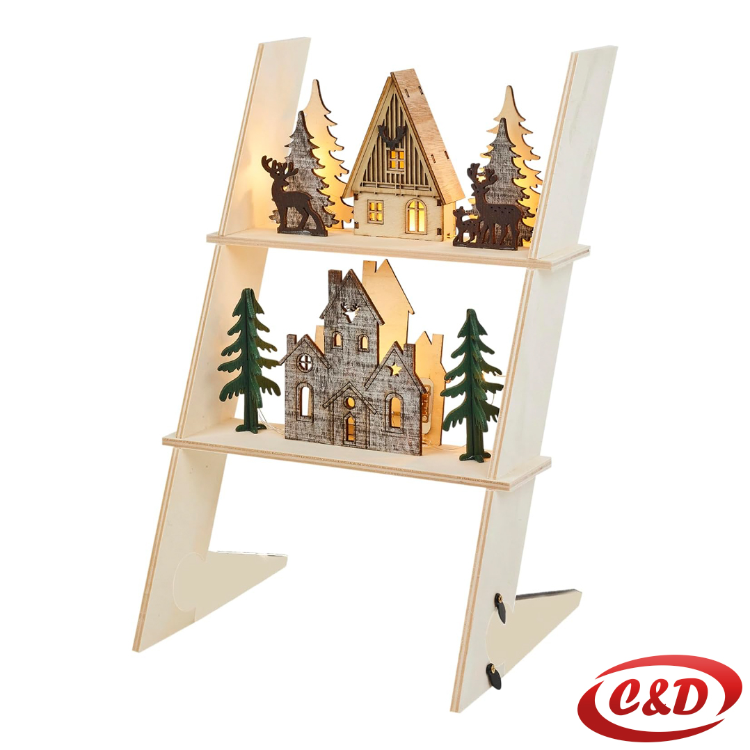 Svjetleća dekoracija kućice