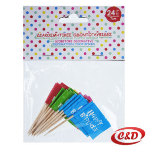 Čačkalice; Zastavice; 24/1