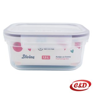 Posuda sa poklopcem; 1,5l