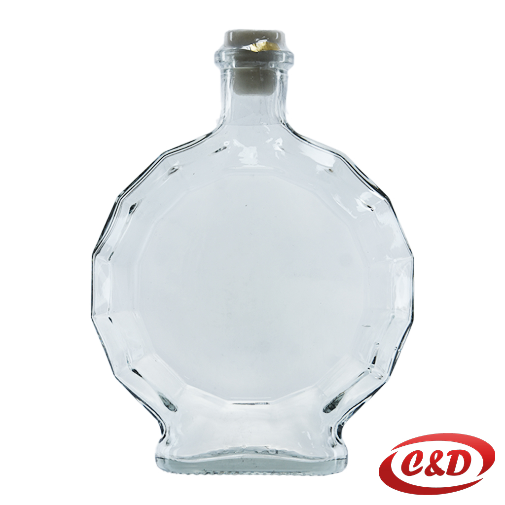 Staklena boca Čutura; 500 ml + čep