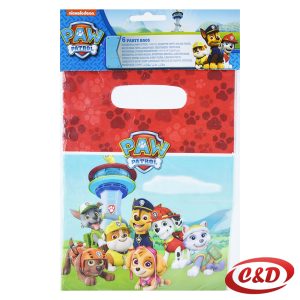 Party vrećice; Paw Patrol; 6/1
