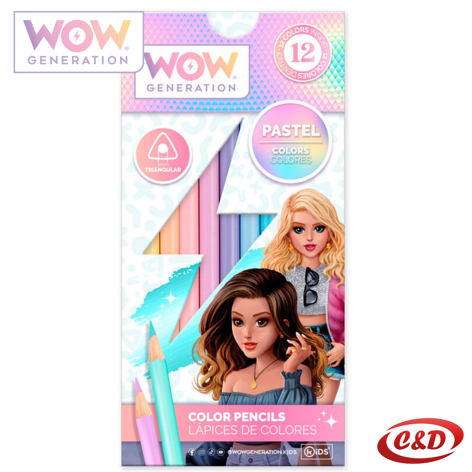 Drvene bojice; 12/1; WOW Generation