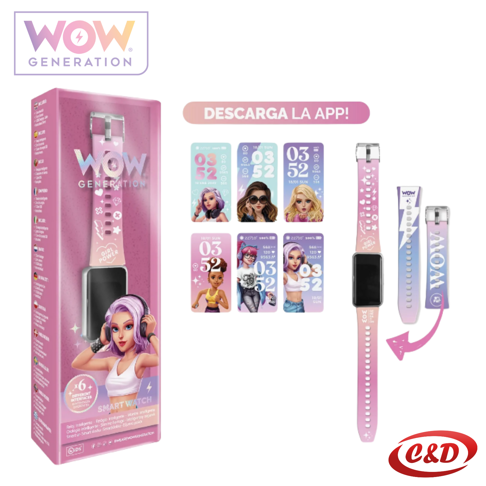 Pametni sat; WOW Generation - Slika 3