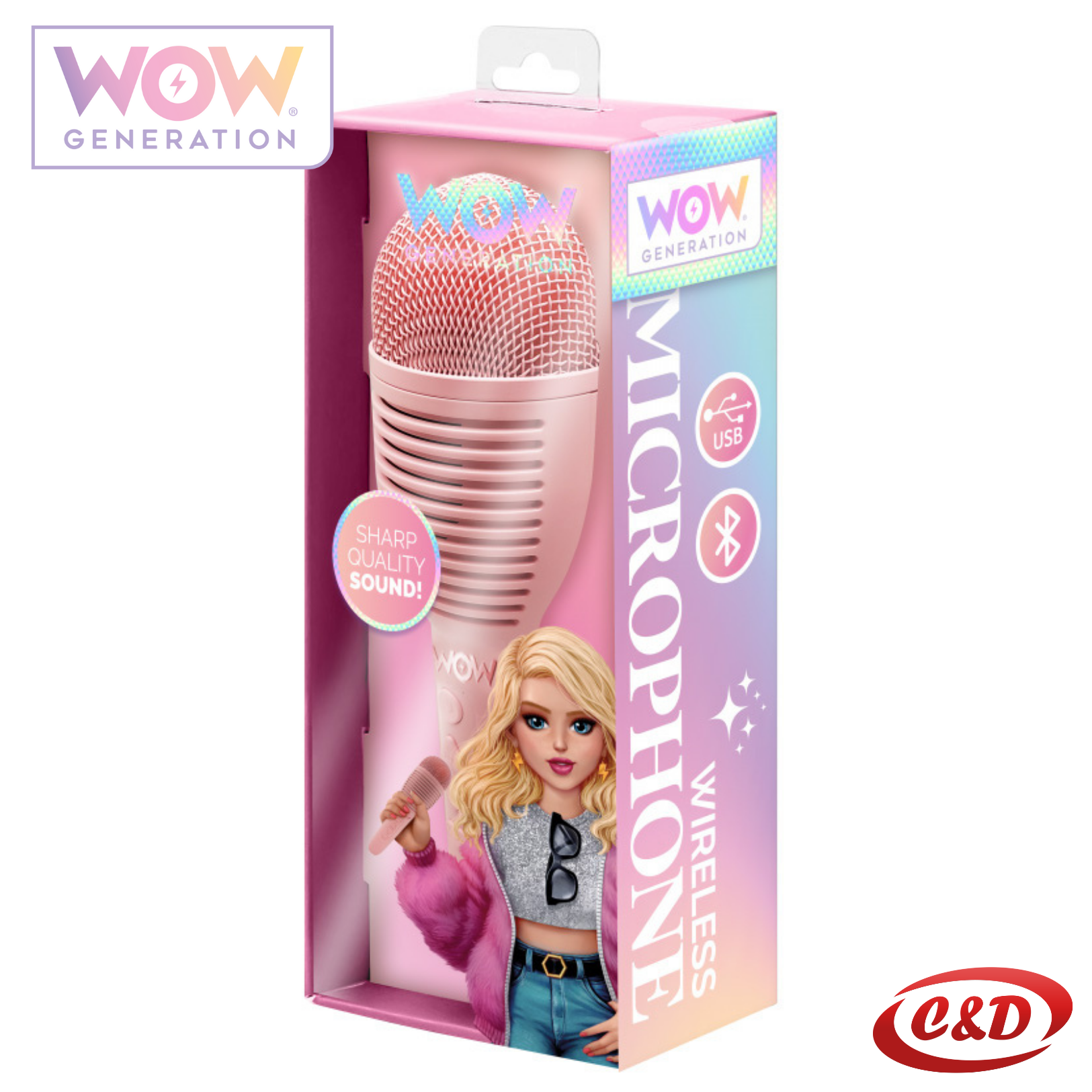 Bluetooth mikrofon; WOW Generation - Slika 2