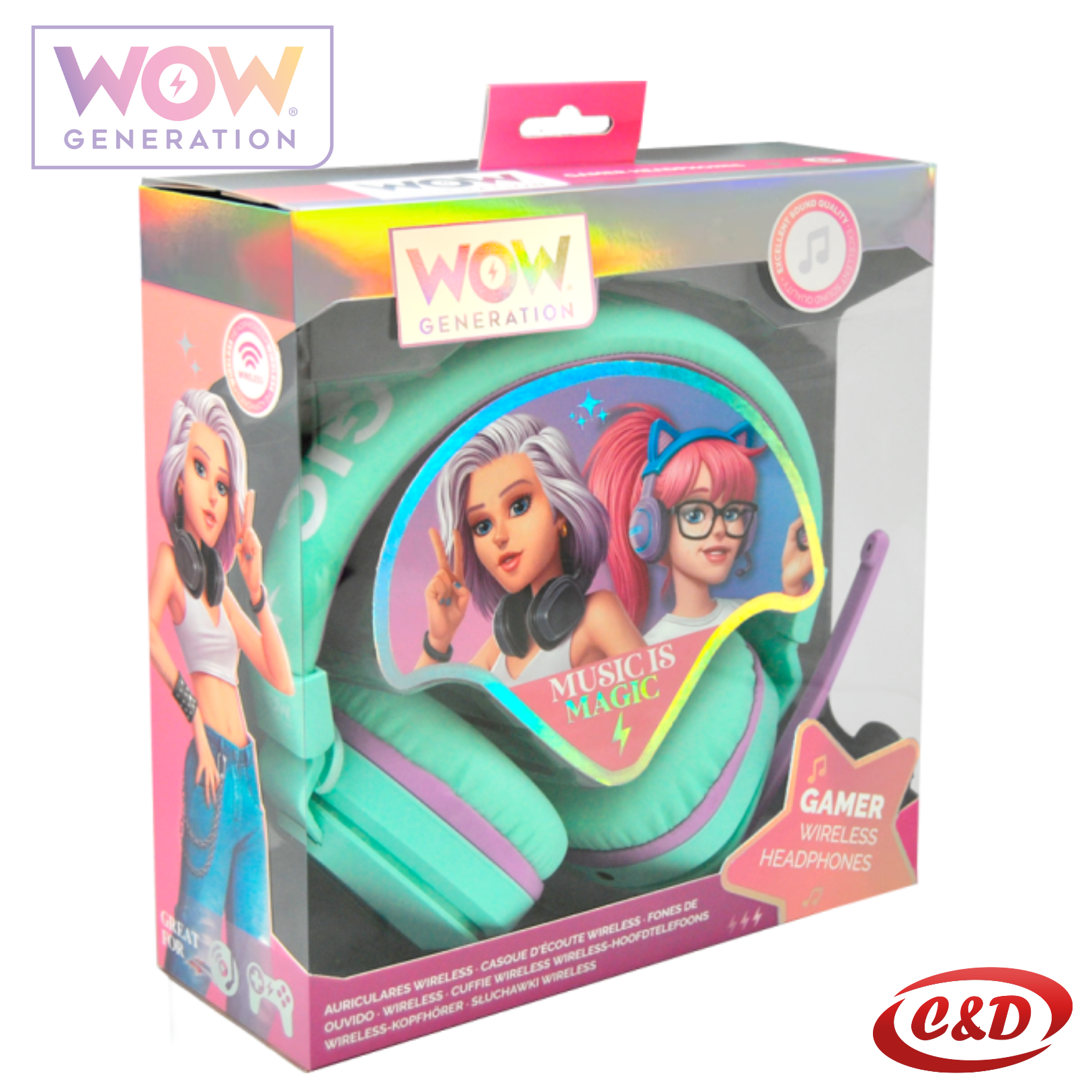 Bežične slušalice; WOW Generation - Slika 2