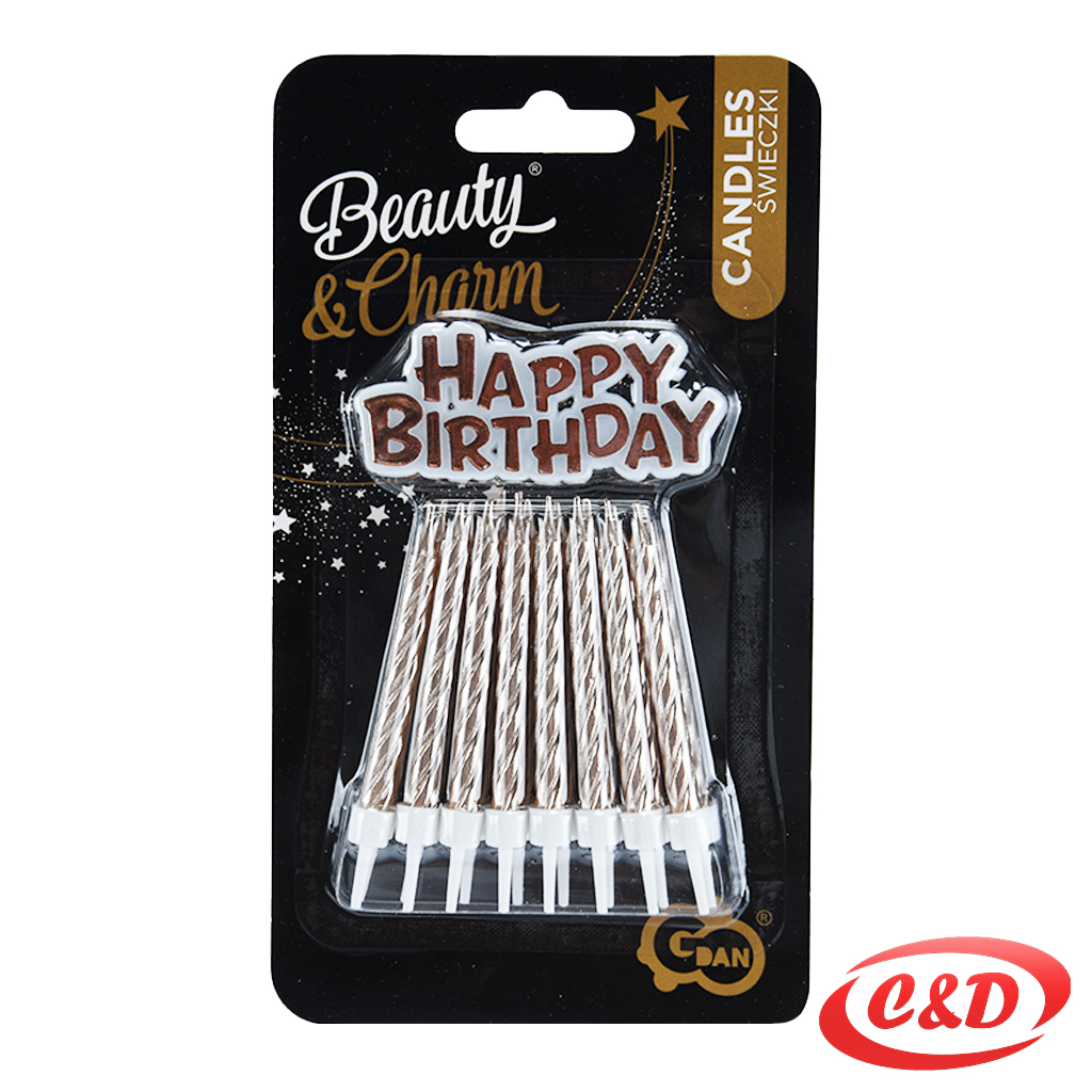 Svijeća; Happy Birthday