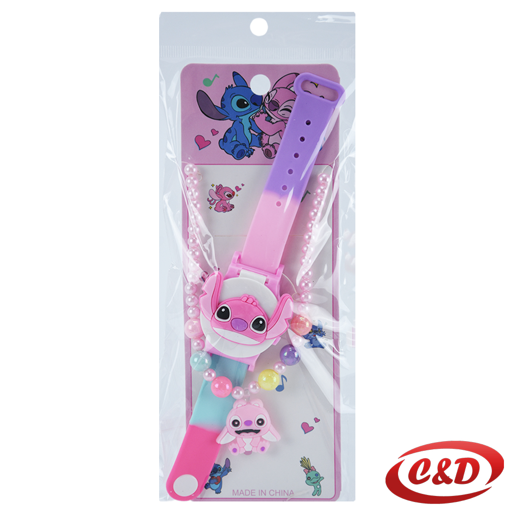 Dječji set; Sat + narukvica; Stitch