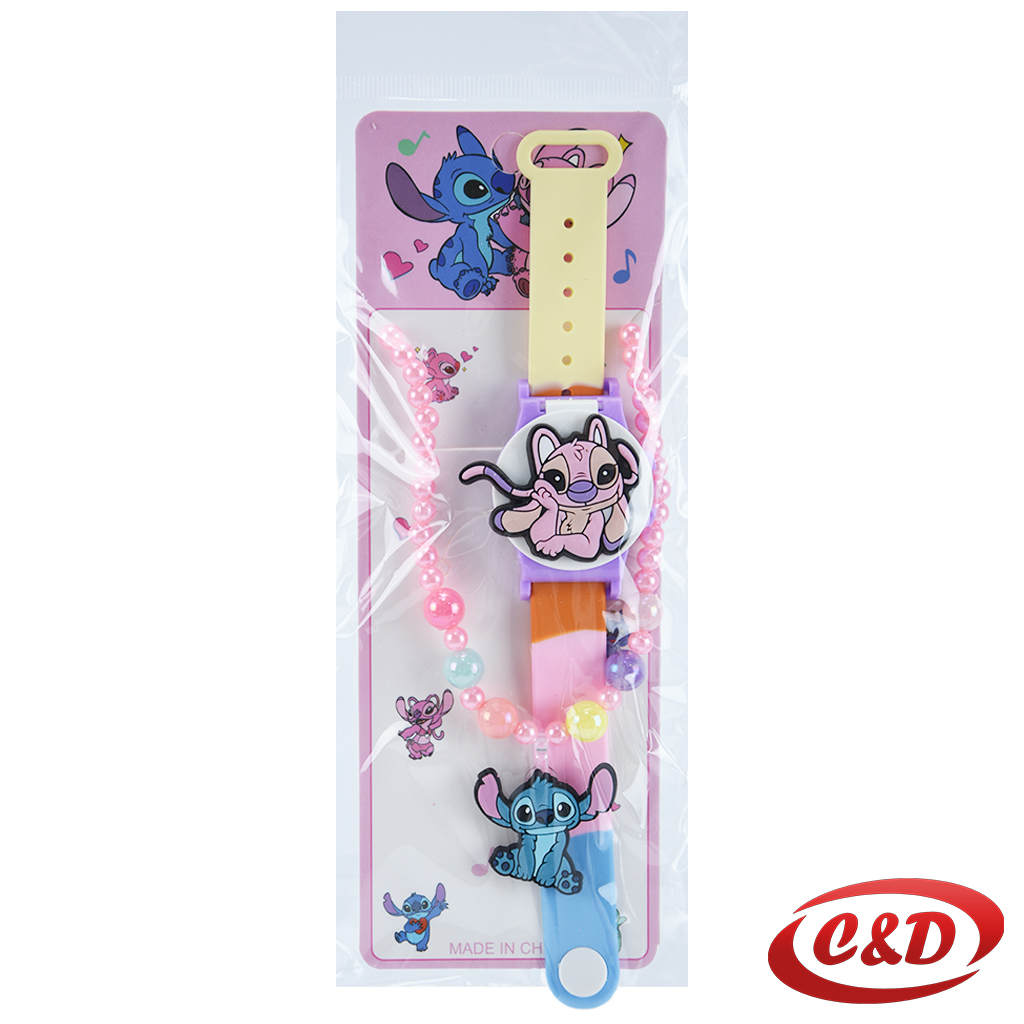 Dječji set; Sat + narukvica; Stitch