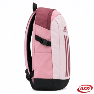 Adidas Power VII školski ruksak u roza i crnoj boji s pretincem za laptop, volumen 26,4 L
