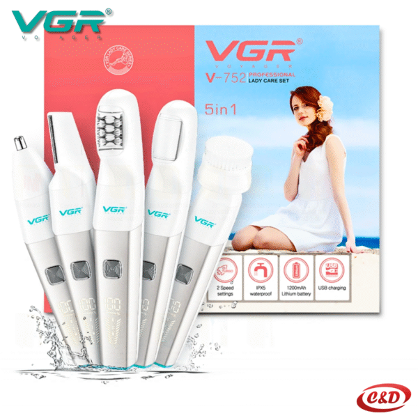 Ženski set za njegu 5u1; VGR V-752 - Slika 4
