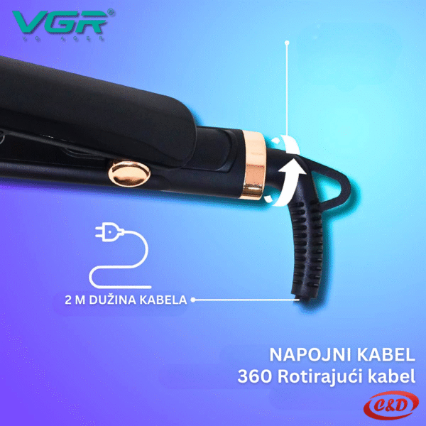 Pegla za kosu; VGR V-515 - Slika 3