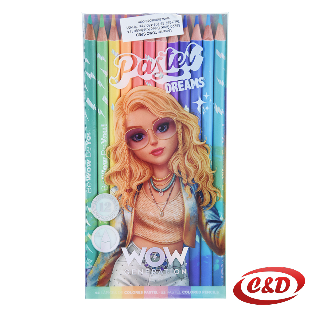 Drvene bojice; 12/1; WOW Generation