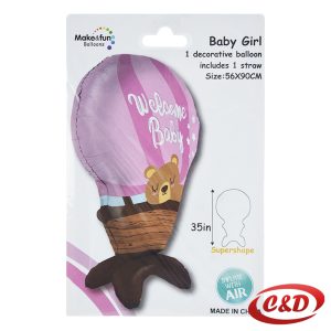 Balon; Medo Welcome Baby