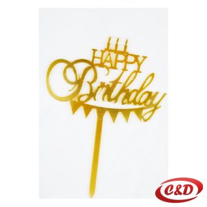 Toper za tortu; Happy Birthday