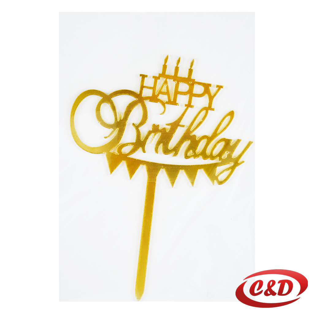 Toper za tortu; Happy Birthday