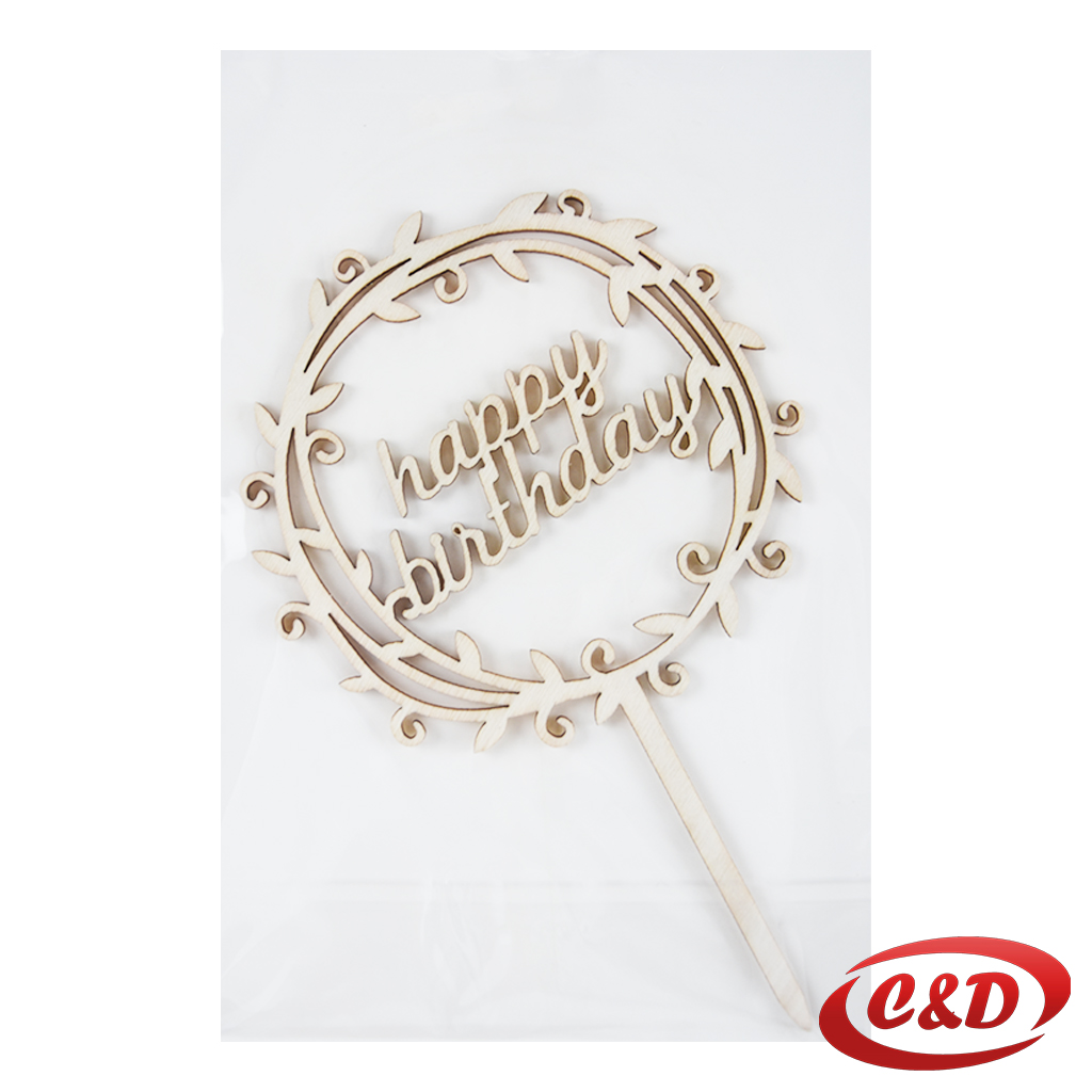 Toper za tortu; Happy Birthday