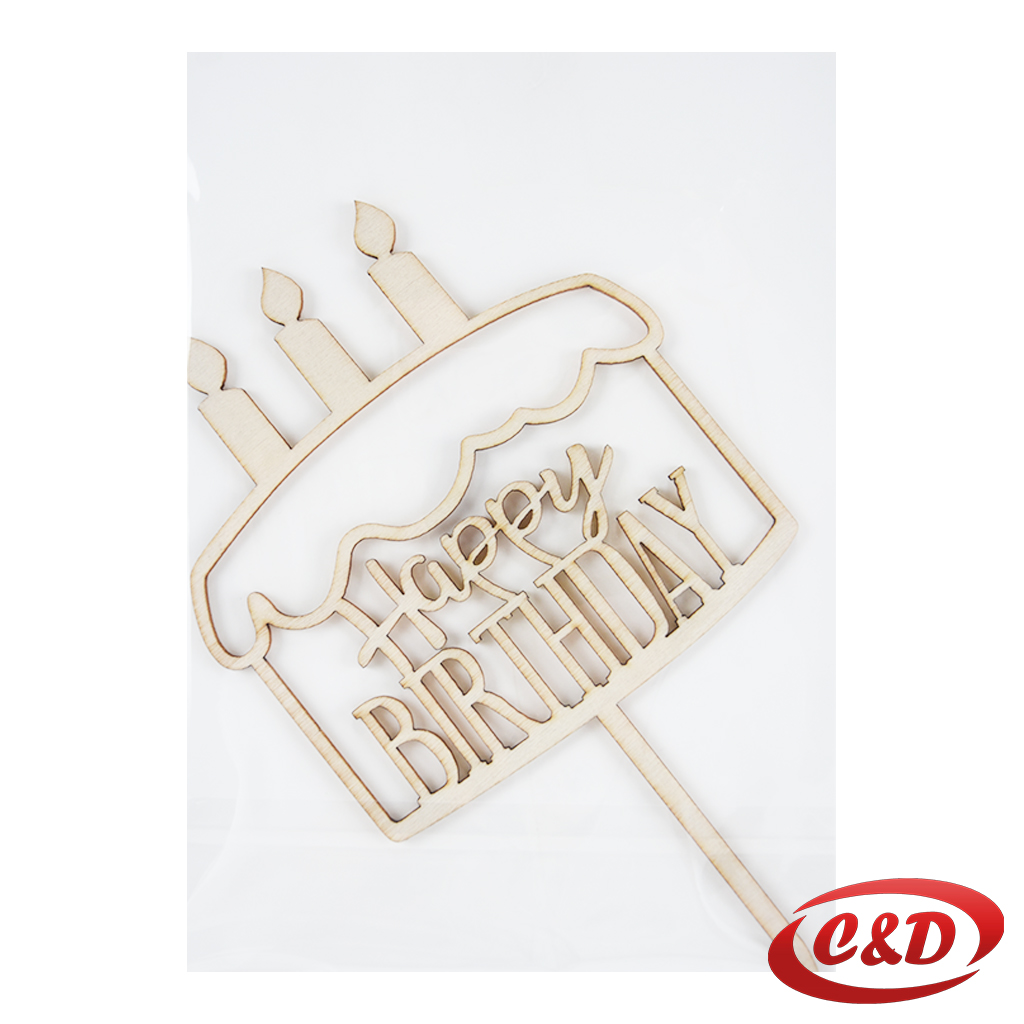 Toper za tortu; Happy Birthday