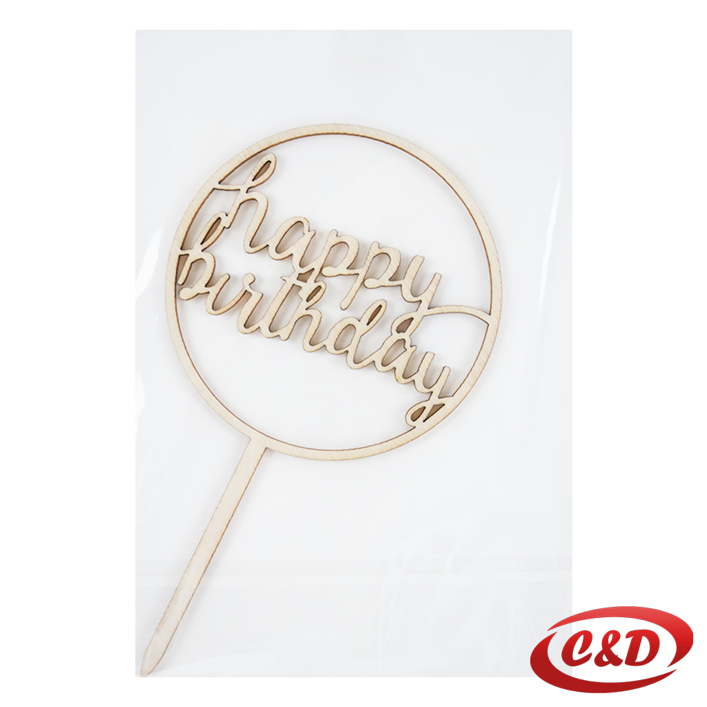 Toper za tortu; Happy Birthday