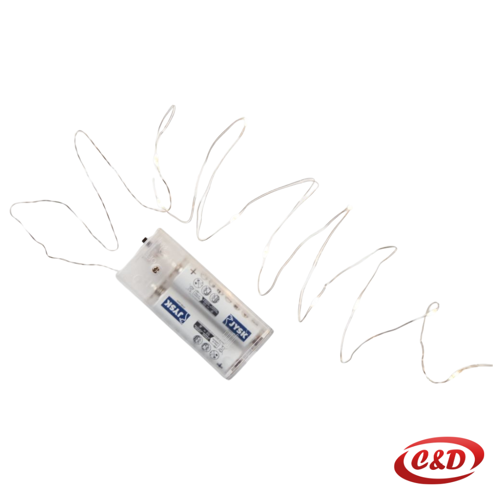 Lampice; LED; Mravi; Na baterije; DIOPSID; 90 cm - Slika 2