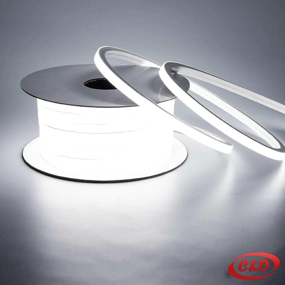 „LED Neon Flex traka bijela 1 m – fleksibilna vodootporna LED rasvjeta IP65”