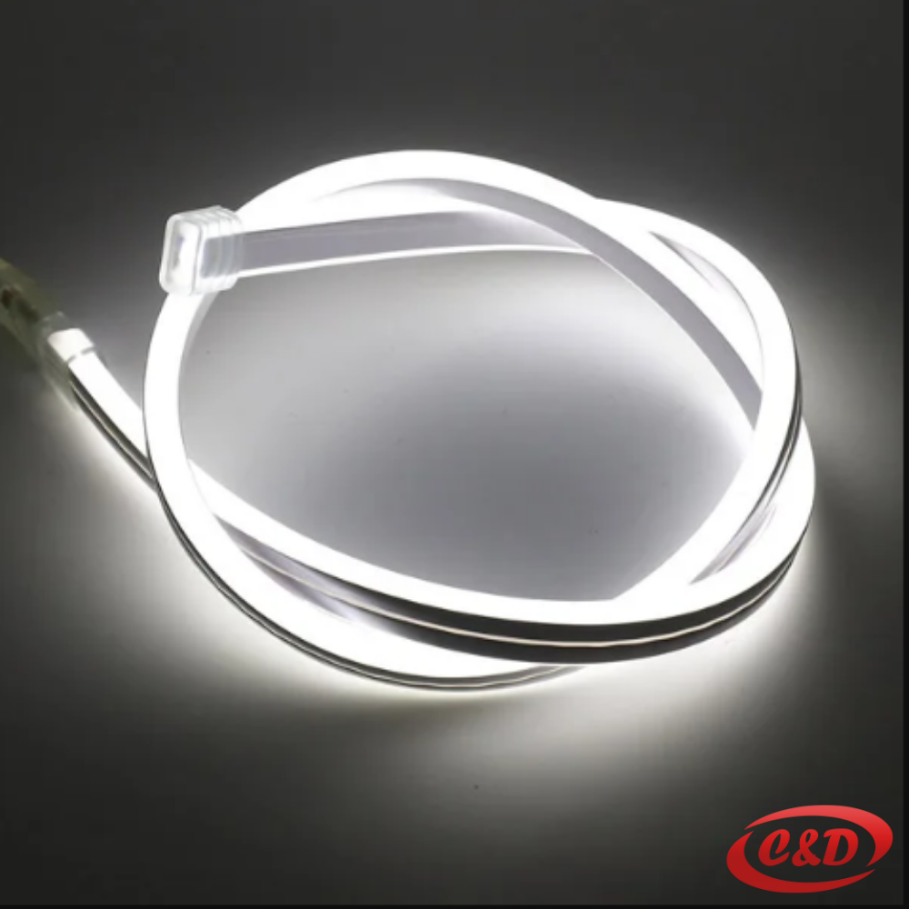 Neon Flex Traka; Dvostrana; 1 m; Bijela - Slika 2